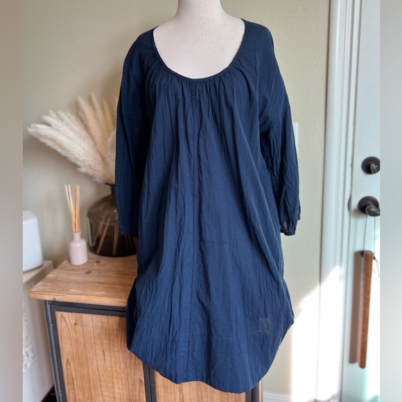 Pietsie blue cotton dress - Picture 1 of 8